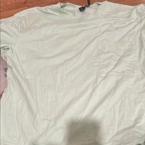 Men's lululemon fundamental oversized T, size medium. Light Green Shirt NWT